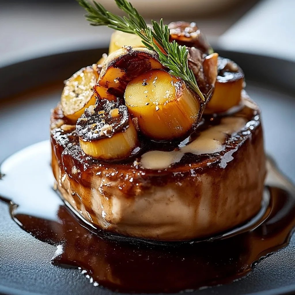 Bratapfel mit Vanillesauce