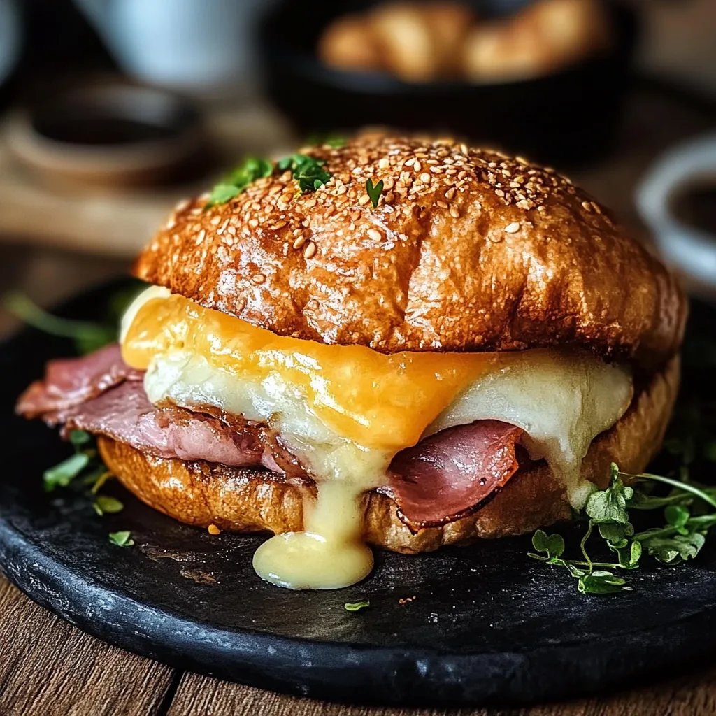 Schinken-Käse-Croissant