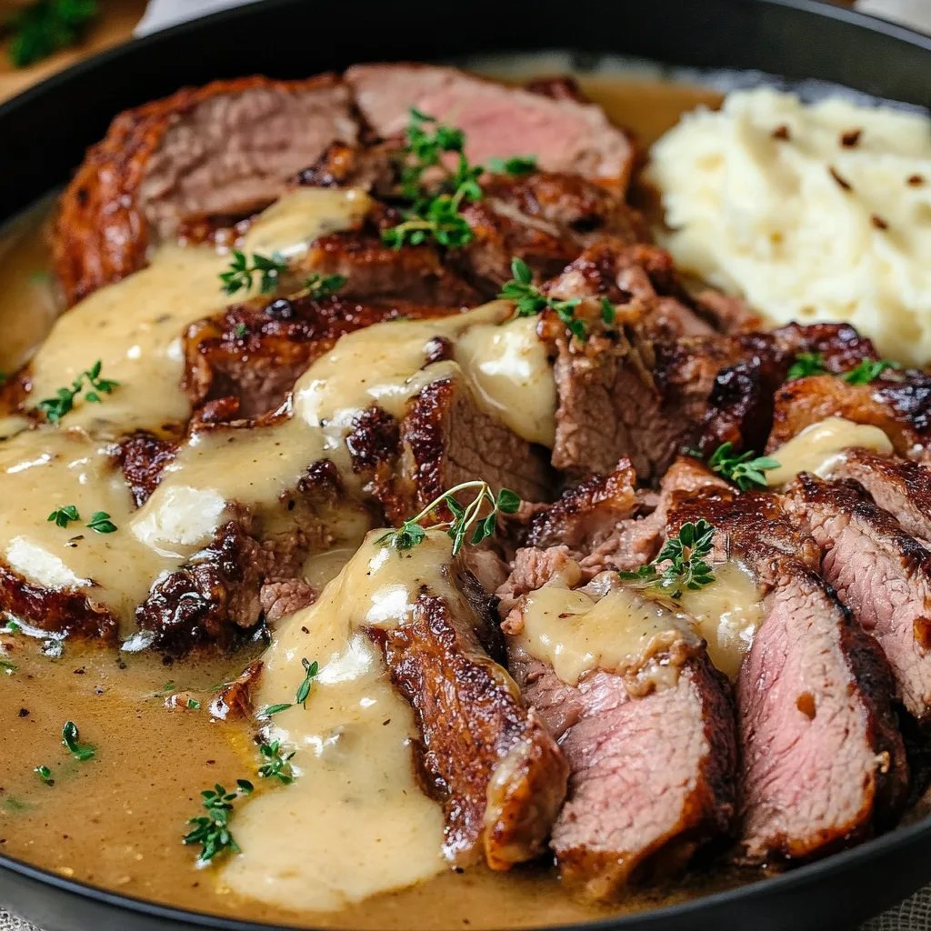 Saftiger Tafelspitz mit Meerrettichsauce